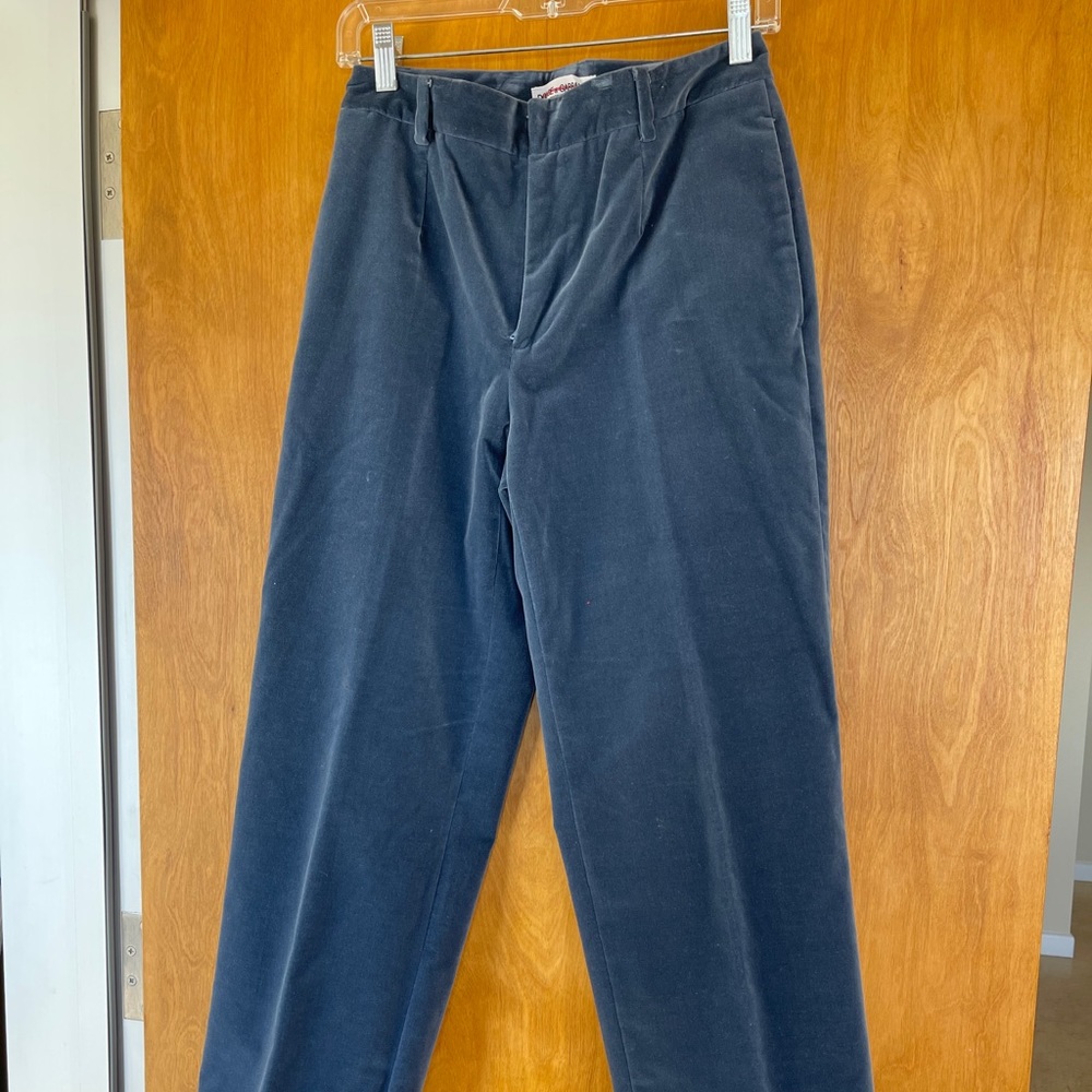 VINTAGE DOLCE & GABBANA beautiful blue velvet pants